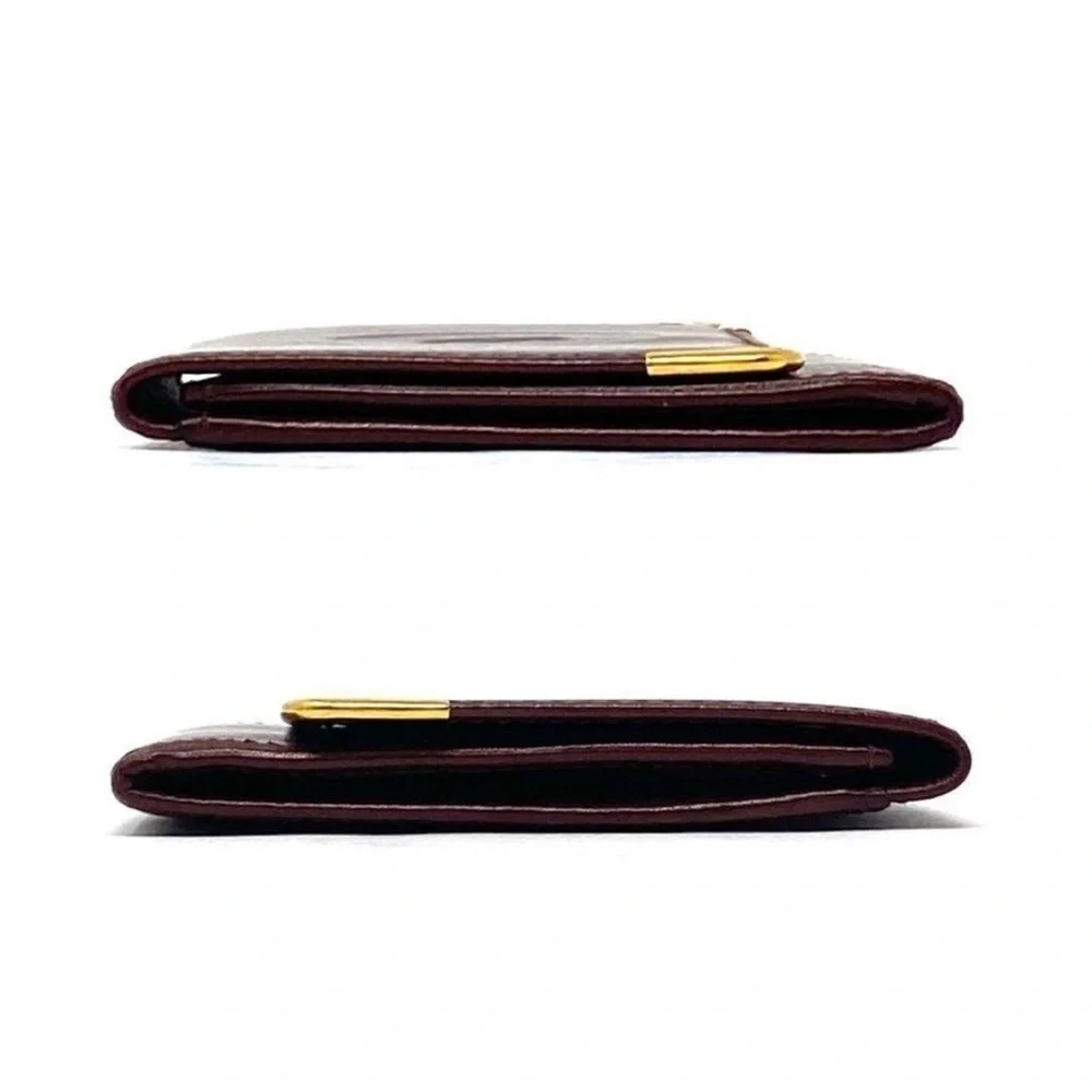 Cartier Must Line Mast De Square Coin Pouch w/ purchase card